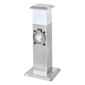 Світильник садово-парковий із таймером Delux Tower SMS-201GLT E14