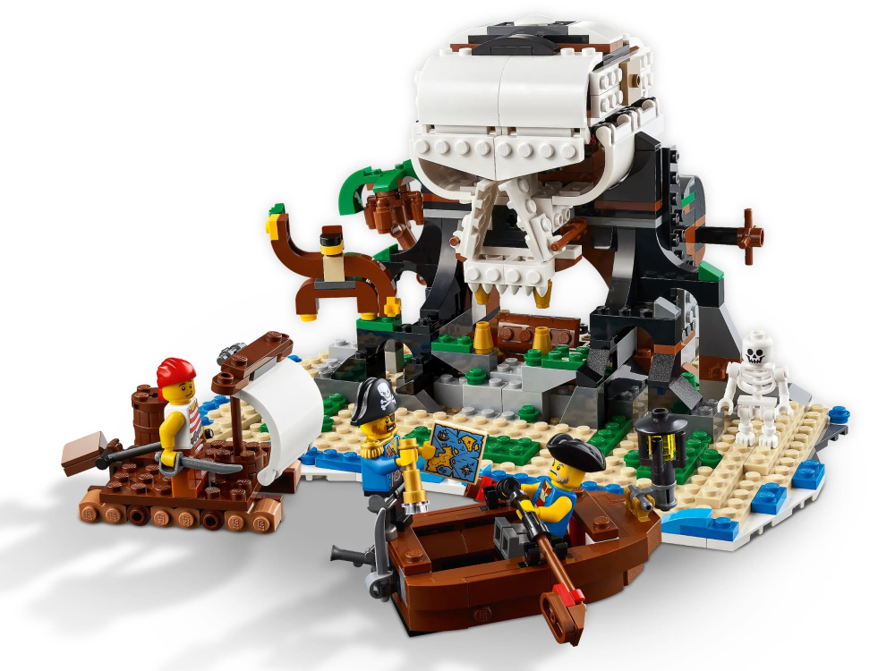 Конструктор Lego Creator Піратський корабель 1262 деталі (31109)