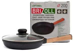 Пательня чавунна Brizoll Optima 20см (O2035-P-C)