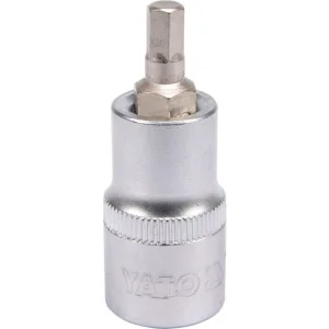 Головка торцева з бітою YATO HEX 1/2" M6 55мм (YT-04382)