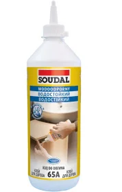 Клей для дерева Soudal 65А PVAC D3 0,25кг (000030000065002500)