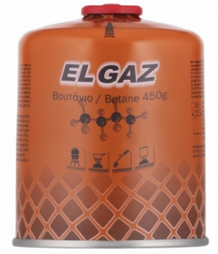 Баллон-картридж газовый EL GAZ ELG-400 450г (104ELG-400)