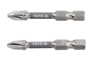 Набір біт YATO PH2х50мм HEX 1/4“ 2шт (YT-78021)