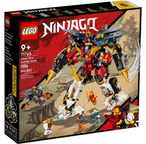 Фото конструктор lego ninjago ультра-комбо-робот ниндзя 1104 детали (71765)