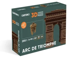 Фото картонный конструктор cartonic 3d puzzle arc de triomphe paris