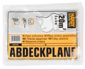 Плівка будівельна Hardy HDPL 7мкм 4х5м (0400-070405)