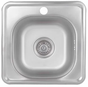 Кухонна мийка Brinex Satin 3838 0,6мм (BRIN3835SAT06)