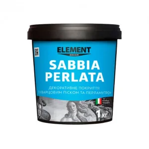 Штукатурка декоративна ELEMENT Sabbia Perlata 1 кг