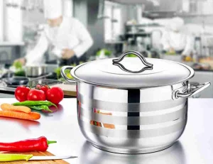 Каструля O.M.S. 16x10см 2,1л з кришкою (OMS 2005-16-2,1л)