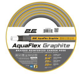   2 AquaFlex Graphite 3/4 20 (2E-GHC34C20)