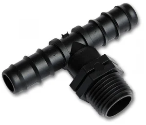 Трійник Bradas PH 1/2" , штуцер під трубку 25мм (DSWA06-1225L)