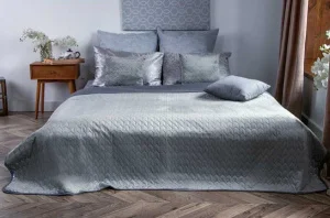 Покривало декоративне Руно VeLour Grey 150x220см (360.55_Grey)