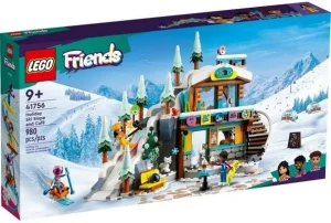 Фото конструктор lego friends праздничная горнолыжная трасса и кафе 980 деталей (41756)