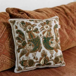 Фото подушка вязаная прованс косовские мотивы - наследие 45x45см (041850)