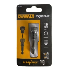 Головка торцева DeWALT EXTREME Impact 1/4"х10мм шестигранна 75мм (DT7466)