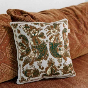 Подушка в'язана Прованс Косівські мотиви - Спадщина 45x45см (041850)