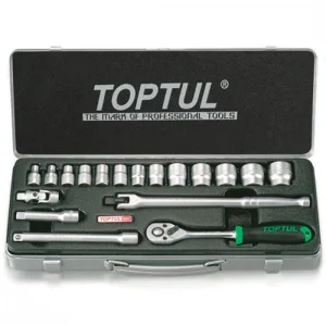 Набір головок торцевих TOPTUL квадрат 3/8" 18шт (GCAD1806)