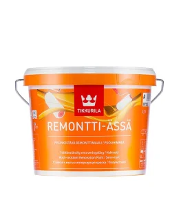 Краска для интерьера полуматовая Tikkurila Remontti-Assa 2,7л
