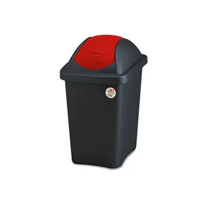 Фото мусорное ведро stefanplast multipat черное 30л (70213)