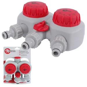 Таймер для подачи воды Intertool выход на коннектор 1/2" (GE-2012)