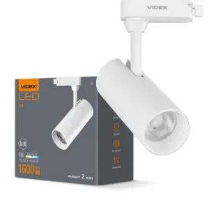 Фото led светильник трековый videx 20w 4100k белый (vl-tr04-204w)