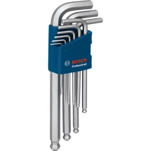 Набір шестигранних ключів Bosch 9шт (1600A01TH5)