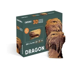 Фото картонный конструктор cartonic 3d puzzle dragon (cartdra)