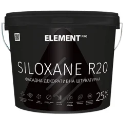 Штукатурка декоративная фасадная Дубовая кора ELEMENT PRO SILOXANE R20 прозрачная 25кг