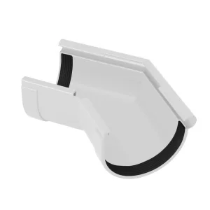 Кут зовнішній 135° RainWay 130 білий