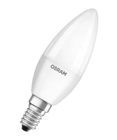 Фото светодиодная лампа osram antibacterial cl b60 7,5w 840 230v fr e14 (4058075561557)