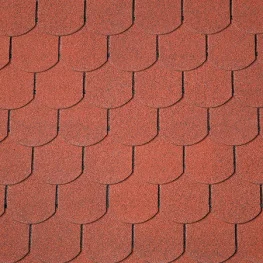 Битумная черепица IKO Victorian Plus Biber Tile Red