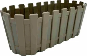 Горщик для квітів Poliwork Akasya Balcony сіро-коричневий 5,5л (10498)