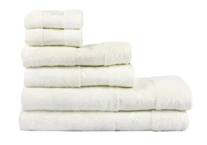 Рушник Maisonette Bamboo маxровий кремовий 50x100см (20759)