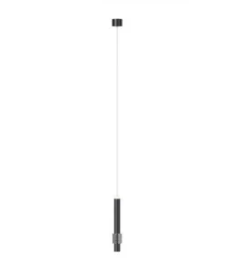 Світильник підвісний KLOODI PE-DELTA62 6W+6W 3K BK