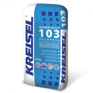 Клейова суміш для плитки посилена 103 Kreisel 25кг