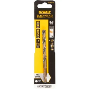 Свердло по металу DEWALT Extreme Impact HSS-G 8x79x117мм (DT20612)