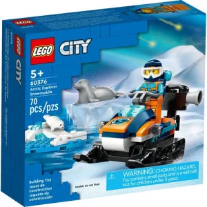 Фото конструктор lego city арктический исследовательский снегоход 70 деталей (60376)