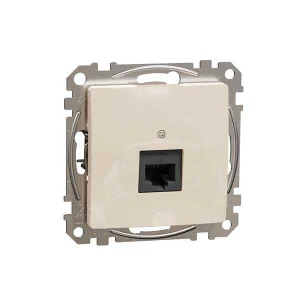 Розетка комп'ютерна Schneider Sedna Design SDD112451 бежевий