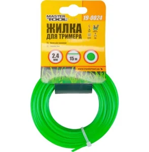 Жилка для тріммера MasterTool коло 2,40ммх15м (19-0024)