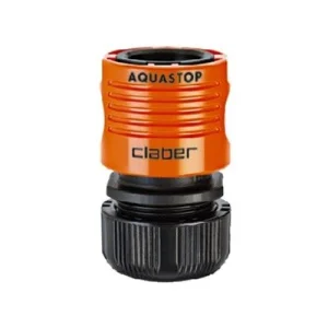 Конектор Claber 1/2" з аквастопом блістер (86030000)