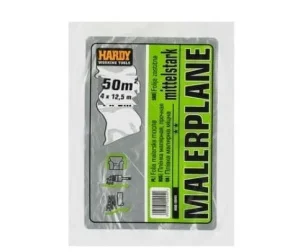 Плівка будівельна Hardy HDPЕ 10 мкм 4х12,5м (0400-100412)