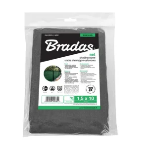 Сітка для затінення Bradas 55% 60г/м.кв 1,5х10м (AS-CO6015010GY/P)