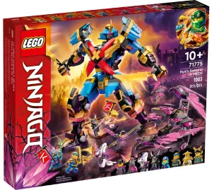 Фото конструктор lego ninjago робот нии самурай х 1003 детали (71775)