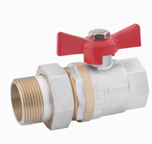 Кран-американка кульовий Karro Standart+ 1 1/4“ ВЗ PN64 (KR-06/72)