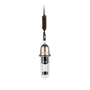 Фонарик кемпинговый Naturehike CNK2350ZM010 118х39мм коричневый (6977465867513)