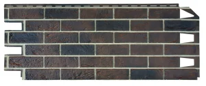 Фасадна панель VOX Solid Brick YORK 1х0,42м Темно-Коричнева
