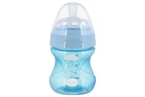 Фото бутылка для кормления антиколиковая nuvita nv6012 mimic cool 0м+ 150мл (nv6012sky)