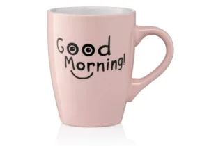 Чашка Ardesto Good Morning рожева 330мл (AR3468P)