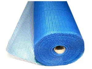 Склосітка Fiberglass синя 6x5мм, 50м.кв, 160гр/м2