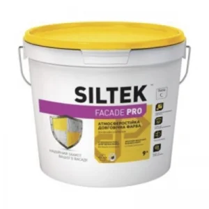 Фарба Siltek Facade Pro база С фасадна латексна 9л